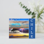 Chile Naturparks Postkarte (Stehend Vorderseite)