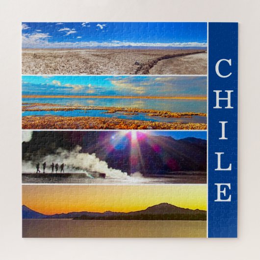 Chile Naturparks Puzzle (Horizontal)