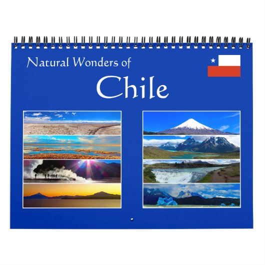 Chile Naturwunder 2026 Kalender (Titelbild)