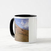 Chile, Osterinsel. Hillside mit Moai Tasse (Vorderseite Links)