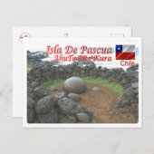 Chile - Osterinsel - Postkarte (Vorne/Hinten)