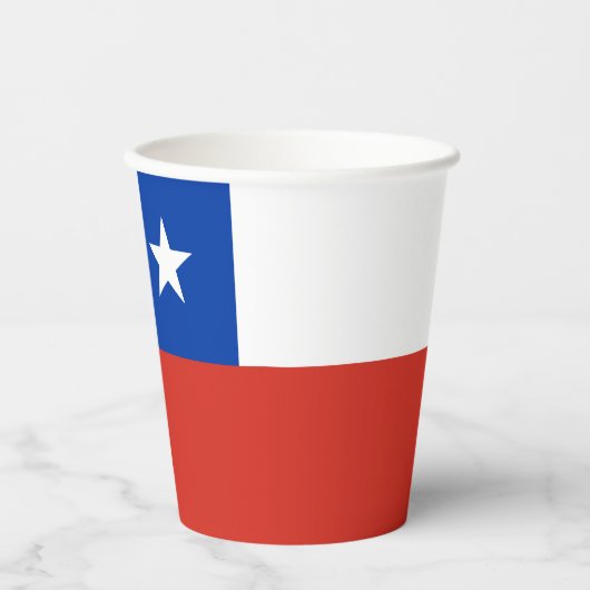 Chile Pappbecher (Vorderseite)