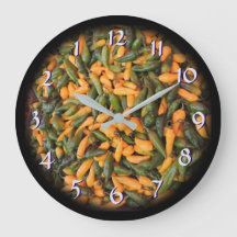 Chile-Paprikaschoten - drehen Sie zurück die Zeit