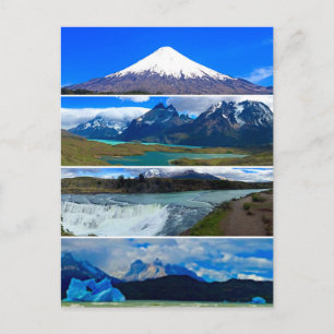 Chile Park Szenen Postkarte