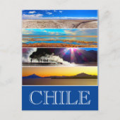 Chile Parks Postkarte (Vorderseite)