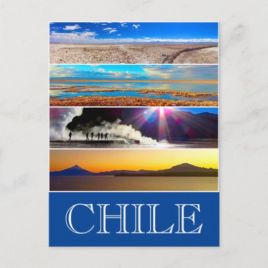 Chile Parks Postkarte (Vorderseite)
