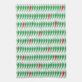 Chile Pepper Pattern Geschirrtuch (Vertikal)