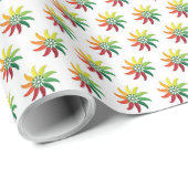 Chile Pepper Red Green Kitchen Food Geschenkpapier (Rolleneckpunkt)