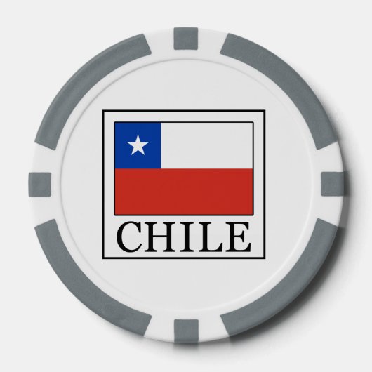 Chile Pokerchips (Vorderseite)