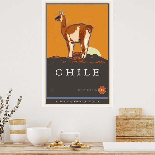Chile Poster (Küche)