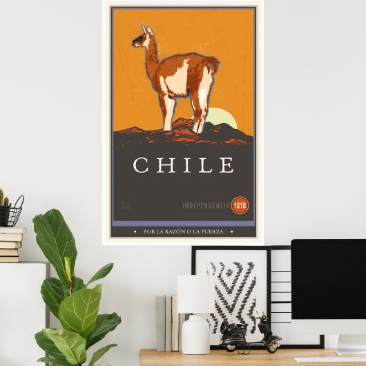 Chile Poster (Heimbüro)