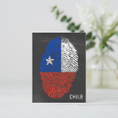 Chile Postkarte (Stehend Vorderseite)