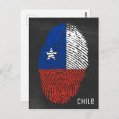 Chile Postkarte (Vorne/Hinten)