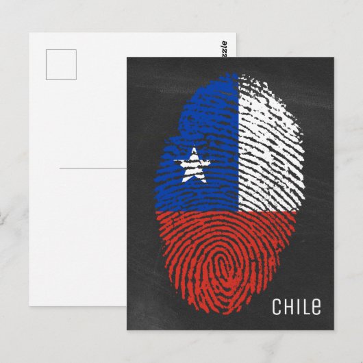 Chile Postkarte (Vorne/Hinten)