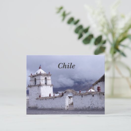 Chile Postkarte (Stehend Vorderseite)