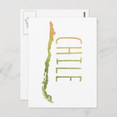 Chile Postkarte (Vorne/Hinten)