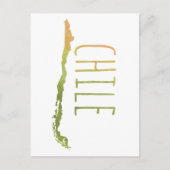 Chile Postkarte (Vorderseite)