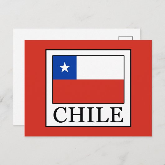Chile Postkarte (Vorne/Hinten)