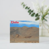 Chile Postkarte (Stehend Vorderseite)