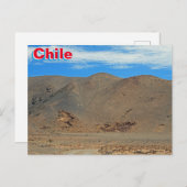 Chile Postkarte (Vorne/Hinten)