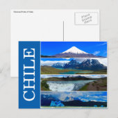 Chile Postkarte (Vorne/Hinten)