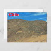Chile Postkarte (Vorne/Hinten)