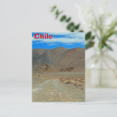 Chile Postkarte (Stehend Vorderseite)