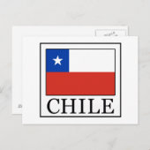 Chile Postkarte (Vorne/Hinten)