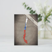 Chile Postkarte (Stehend Vorderseite)