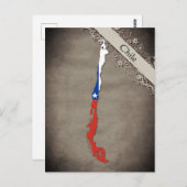 Chile Postkarte (Vorne/Hinten)