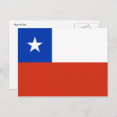 Chile Postkarte (Vorne/Hinten)