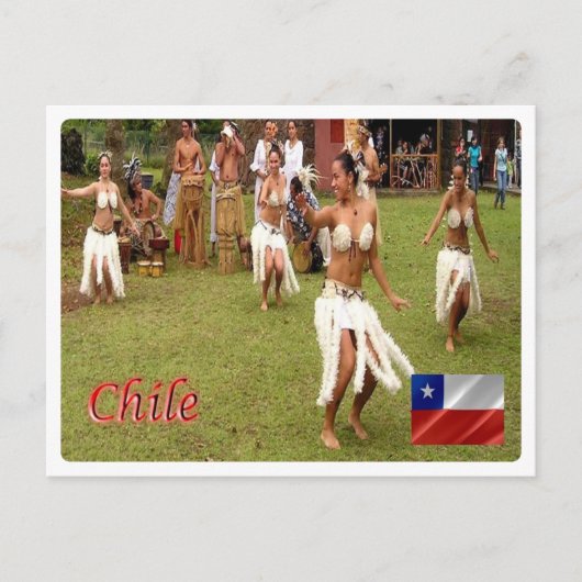 Chile - postkarte (Vorderseite)
