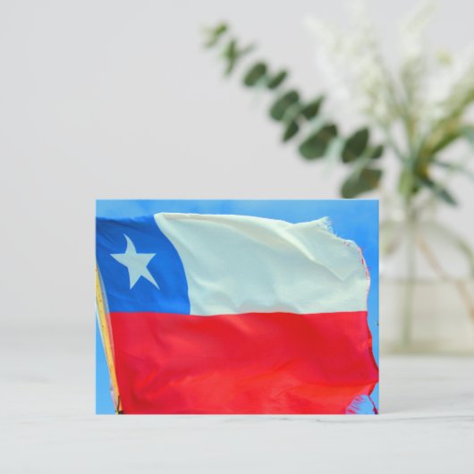 Chile Postkarte (Stehend Vorderseite)