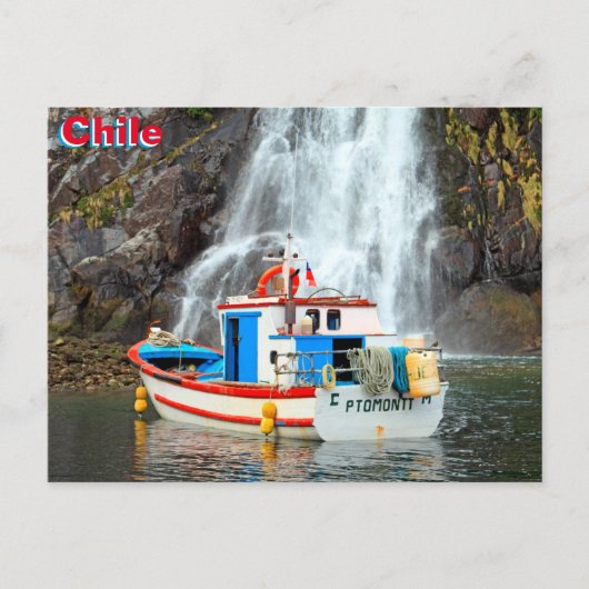 Chile Postkarte (Vorderseite)