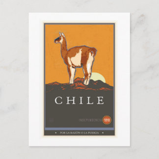 Chile Postkarte