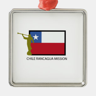 Chile Rancagua Auftrag LDS CTR Silbernes Ornament