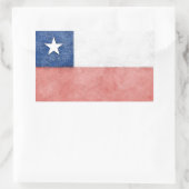 Chile Rechteckiger Aufkleber (Tasche)
