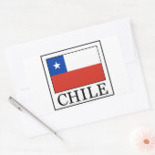Chile Rechteckiger Aufkleber (Umschlag)