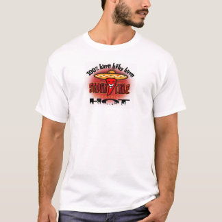 Chile-roter Brand T-Shirt