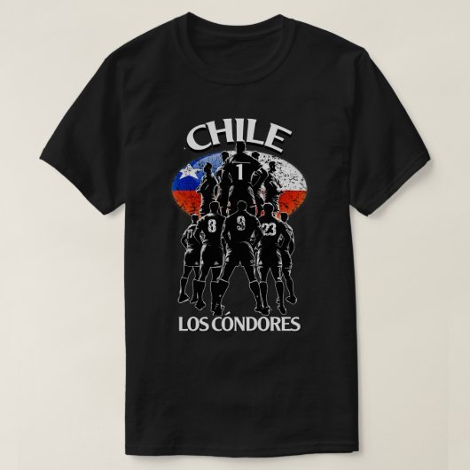 Chile Rugby Los Condores T-Shirt (Design vorne)