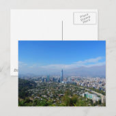 Chile - Santiago - Insgesamt Postkarte (Vorne/Hinten)