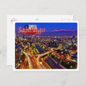 Chile - Santiago - Postkarte (Vorne/Hinten)