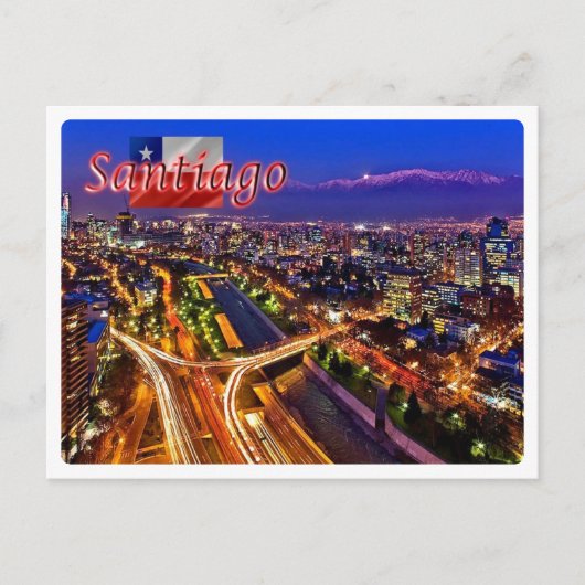 Chile - Santiago - Postkarte (Vorderseite)