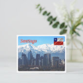 Chile - Santiago - Postkarte (Stehend Vorderseite)