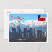 Chile - Santiago - Postkarte (Vorne/Hinten)