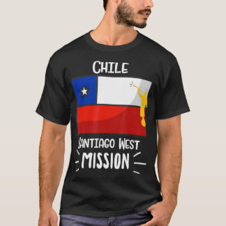 Chile Santiago West Mormon LDS Mission Geschenk T-Shirt