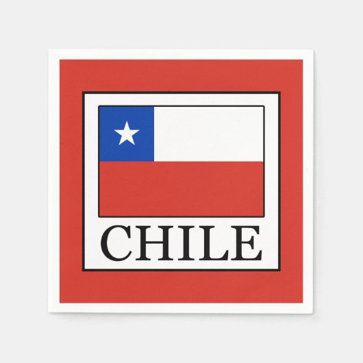 Chile Serviette (Vorderseite)