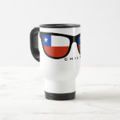 Chile Shades benutzerdefinierte Tasse (Vorderseite Links)