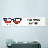 Chile Shades benutzerdefinierte Text- und Farbbann Banner (Messeveranstaltung)