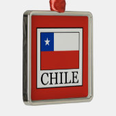 Chile Silbernes Ornament (Rechts)